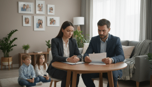 Wie läuft eine Scheidung mit Kindern ab?
