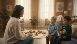 Wie schützt man Kinder vor Rosenkrieg?